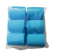 6-14pcs Soft Sponge Foam Cushion Hair Rollers Curlers Hair Bangs Salon Barber DIY Curls Hairdressing Kit DIY Hair Styling Tools Hair Curlers(4.0cm 6pcs)