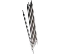 6 "(15 cm) Chiaogoo Red (Stainless Steel) Double Point Knitting Needles Size-US-1.5-(2.5mm)