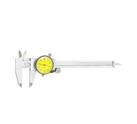 6'' 150 mm Dial Caliper 0.01 mm Stainless Steel Vernier Dial Caliper Gauge Micrometer(0-200mm)