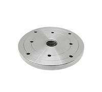 6" 150mm Flange Faceplate for Wood Lathe Chuck M33 X 3.5 / M18 X 2.5/1'' X 8 TPI,Thread Woodworking Turning Tools Accessories Wood Face Plate (Size : 150MM M18 X 2.5)