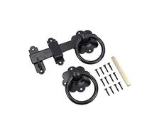 6” (150mm) Heavy Duty Twisted Ring Gate Latch Catch for Garden Gates Doors