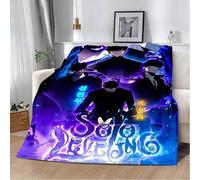 (6, 150x180CM60x72inch) Solo Leveling Printed Blanket Picnic Blankets Warm Blanket Soft and Comfortable Blanket Home Travel Birthday Gift
