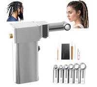 6-16mm Electric Dreadlock Machine Kit, Automatic Loc Machine, for DIY Braiding Hair Extensions - Handheld Tool Kit for Instant Dreadlocks - Create Stylish Dreads Anywhere