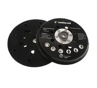 6"17 Holes Sander Backing Pad For Makita BO6030 BO6040 Festool RO1, ES150, ET2, 150mm Sander Polisher Backing Pad, Sander Hook and Loop Replacement
