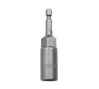 6-19mm Quick-Change 1/4 inch Hex Shank Metric Deep Socket Screwdriver Impact Nut Setter Extractor Remover Driver Drill Bit, 80mm Length, for Electric Manual Impact Screwdriver (1, 13mm)
