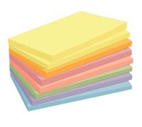 6 + 2 Pads Large Sticky Notes 3 x 5in (76 x 127 mm) Big Notepads,60 Sheets/Pad Sticky Note Pads,480 Sheets Totally Colorful Memo Pads with 7 Colors,Super Sticking Memo Pads for Office,School,Home
