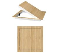6~24 in Aluminum Alloy Access Panel for Drywall Ceiling, Small Inspection Hatch Plate/Wall Hole Cover, Concealed Panel for Floor Hatch/Valves/Fuse Box Cover(Type 1,30x30cm/1.0x1.0ft)
