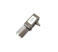 6-24V DC Worm Gear electronic starter M5 Screw Double Flat Drill Bit electronic starter 8mm Output Shaft Self-locking Reverse Range Hood EKFBQBGW(12V 40rpm,Package P)