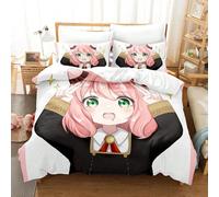 (6, 260*220 three-piece set) Digital Print Bedding Set Spy Play House Series Three-Piece Set