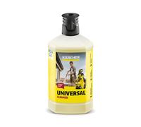Kärcher 1 L, Universal Cleaner Plug and Clean, Pressure Washer Detergent, Yellow - Packaging May Vary