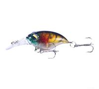 6.2g Fat Style Fishing Lure For Saltwater Use With Precision Diving Action And Consistent Swimming Pattern In Moving And Still Waters(CB063-4)