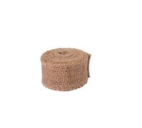6/2M Natural Vintage Jute Burlap Ribbon 3-15cm Bow Crafts Gift Wrapping Wedding Decoration Roll Linen Fabric Rolls for Art,Craft(3cm,6M-(3roll))