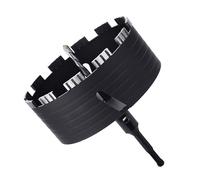 6.3 inch / 160mm Dry Diamond Core Drill Bit with SDS Plus Adapter, Concrete Core Drill Bit for Dry/Wet Drilling Granite Marble Masonry Concrete Brick Stone and Block (160mm (6.3 inch))