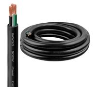 6/3 SOOW Wire 5FT, 6 AWG 600V SOOW Bulk Cable, 6 Gauge 3 Conductor Portable Power Cable, Extension Cord for Welder,Generator,Portable Light,Circuits,EV Car Charger,Motor Lead