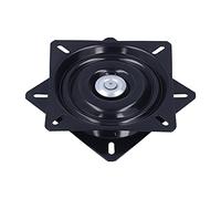 6.3 X 0.8in Square Turntable Bearing Plate Swivel Base 360°Seat Swivel Square Swivel Stand Heavy Duty Stool Swivel Replacement for Bar Stool Chair Boat Seat