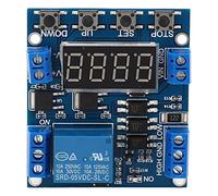 6-30V 1 Channel Relay Module, Built in Diode Delayed Brown Out Trigger Module Voltage, Strong Anti Interference Capability for Smart Home, Industrial Control, Automatic Irrigation