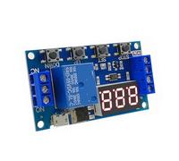 6-30V Relay Module Switch Trigger Time Delay Circuit Timer Cycle Adjustable 1Pcs