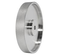 6" 320Grit, Bench Grinders Grinding Wheel for Sharpening HSS Tools, Angle Grinder Drill Bit Sharpener, Bullnose Grinding Wheel for Sharpening High Speed Steel Woodturning Tools