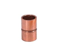 6.35-159mm 1/4" 3/8" 1/2" 5/8" 3/4" 1" -6.25" ID Copper End Feed Solder Straight Coupling Pipe Fitting Connector Air Conditioner(38x32mm)