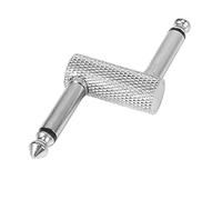 6.35 Adapter Plug Pedal Coupler Type Connector For Guitar Effect Pedal 1/4 Inch High- Amplifier Adapter