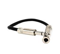 6.35mm(1/4") Stereo Plug Male to 6.35mm(1/4") Female cable