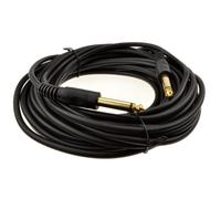 kenable 6.35mm 1/4inch Mono Jack Plug Guitar/Instrument/Patch Cable Gold 10m