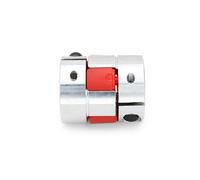 (6.35mm) 6.35mm Aluminum Coupler Coupler Connector OD25mm x L30mm CNC Stepper Motor Shaft Coupling