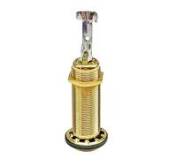 6.35mm Alloy Guitar Outlet Socket Electric Guitar Repair Accessories Suitable for Live and Studio Stage Ready Socket