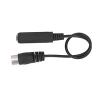 6.35mm Female 5pin MIDI Adapter Cable Plug and Play Microphone Audio Converter for DVD Players MP3
