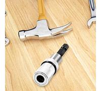 6.35mm Hex Magnetic Screwdriver Bit Hexagon Detachable Handle Extention Holder Tough Easily Carrying Lightweight Tools SilverDurability