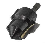 6 35mm Hex Shank Drill Bit for Expanding and Punching Water Pipes, Featuring Carbide Blade and Step Design, Compatible with Multiple Drill Types (24-31MM)