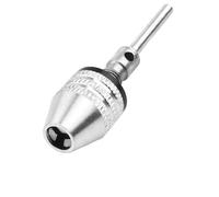 6.35mm Hex Shank Keyless Drill Chuck Adapter, Quick Change Converter Tool for Electric Grinder, Nail and Engraving Machine