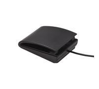 6.35mm Interface Compact Sustain Pedal Universal Pedal Bottom Anti-slip Silent for Musical Instruments Portable Folding Piano Electronic Keyboard Electronic Foldable Drum (Square)