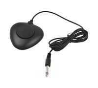 6.35mm Interface Compact Sustain Pedal Universal Pedal Bottom Anti-slip Silent for Musical Instruments Portable Folding Piano Electronic Keyboard Electronic Foldable Drum (for