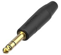 6.35mm Stereo Jack Plug, Gold Plated - NP3XX-AU-0