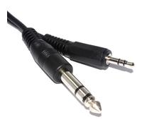 kenable 6.35mm Stereo Jack Plug to 2.5mm Stereo Jack Plug 1.8m