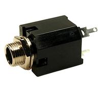 6.35mm Stereo Jack Socket, Vert/PCB, Sss, for CLIFF ELECTRONIC COMPONENTS, Audio Video Connectors, Jack Connectors, Phone Audio Connectors