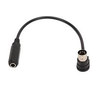 6.35mm to MIDI 5 Pin Cable, 90 Degree 6.35mm Female TRS to DIN 5 Pin Sound Adapter Cable for Speaker, Electric Piano, Guitar, MIDI Keyboards, Synthesizers, Etc