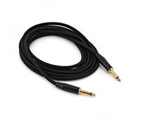 6.35mm TS Jack - 6.35mm TS Jack Braided Pro Cable 3m