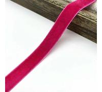6-38mm Velvet Ribbon Wedding Party Decoration Handmade Wrapping Hair Bowknot DIY Christmas -22 Rose-6mm 5yards