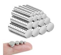 6×3mm Neodymium Magnets,High-Power Permanent Magnets for DIY & 3D Printing | Ni-Cu-Ni Plated Rust-Resistant Tiny Magnets 80Pcs, Multi-scene DIY Craft Science Experiment Parts(Mixed 160Pcs)