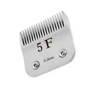 6.3mm Replacement Detachable Dog Clipper Blade, Size-5F for Wahl KM2, KM5, KM10, A5 Clippers