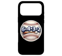 6+4+3=2 Double Play Baseball Player Funny Coach Saying Quote Case for iPhone 17 Pro Max