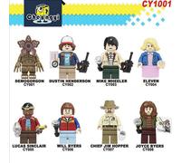 6.42704E+12 8PCS Strange Things Mini Figure Building Blocks Set - Kids Toys, Christmas Gift, Compatible with Major Bricks