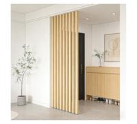 6.4ft Tall Wood Room Divider10Pack Ele FloortoCeiling Partit Sns for Apartments Studios Teahouses & Stairs Vea Separator (195cm)