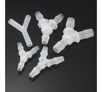 (6.4mm) 1pcs Y Shape Plastic Hose Pipe Coupler Connector Joiner Fitting Home Air Water Fuel