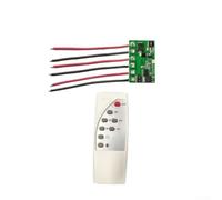 6.4V-12.8V Solar Street Light Control Board with Remote - LED Driver for LiFePO4 & Lithium Batteries, 5-18V Solar Input, Compact PCB for Retrof