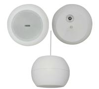 6.5" 30w White Hanging Suspended Pendant Ceiling Speaker 100v & 8ohm Background