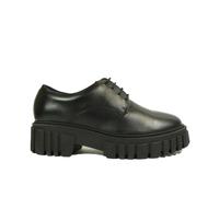Clarks Womens Page Walk Black Leather Derby Shoes,Lace Up Leather Casual
