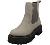 (6.5) Buffalo Aspen Vegan Womens Chelsea Boots in Grey